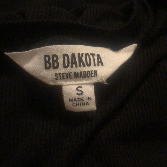 BB Dakota by Steve Madden Smokeshow sleeveless black mini dress, Small - Picture 8 of 9